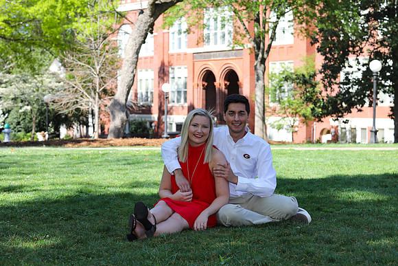 Thomas and Caitlyn's Engagement & Graduation Photos