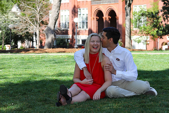 Thomas and Caitlyn's Engagement & Graduation Photos