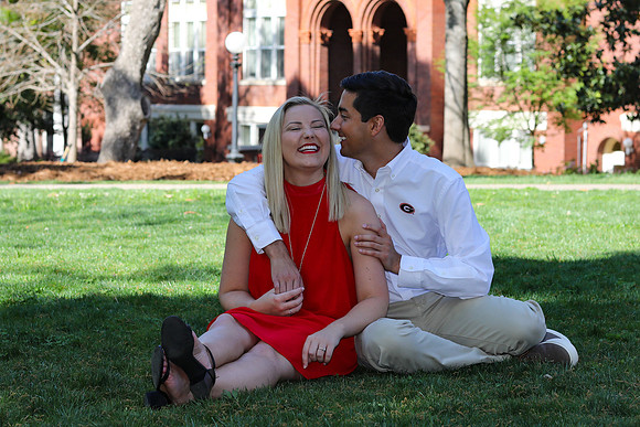 Thomas and Caitlyn's Engagement & Graduation Photos