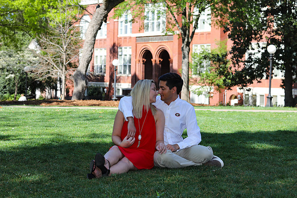 Thomas and Caitlyn's Engagement & Graduation Photos