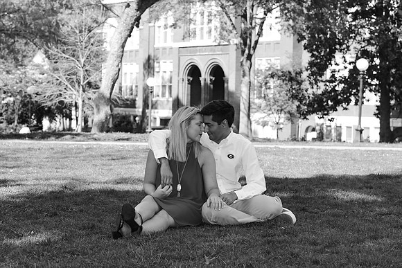 Thomas and Caitlyn's Engagement & Graduation Photos