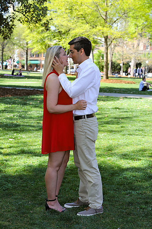 Thomas and Caitlyn's Engagement & Graduation Photos