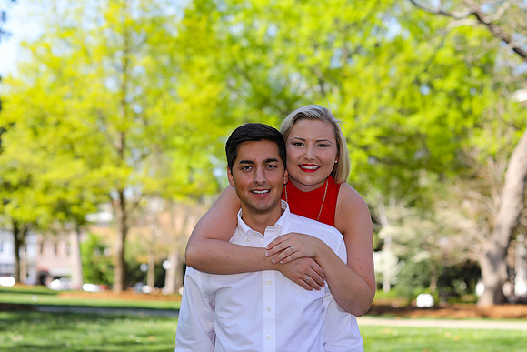 Thomas and Caitlyn's Engagement & Graduation Photos