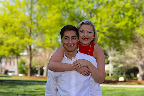 Thomas and Caitlyn's Engagement & Graduation Photos