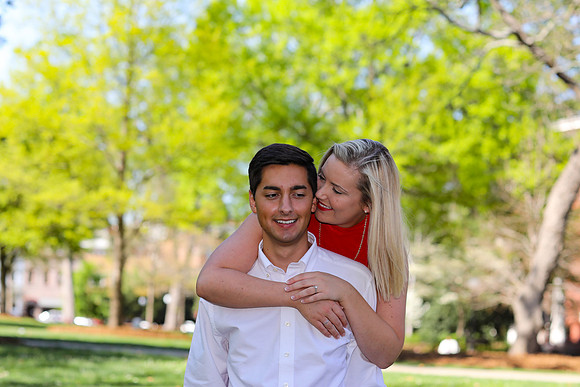 Thomas and Caitlyn's Engagement & Graduation Photos