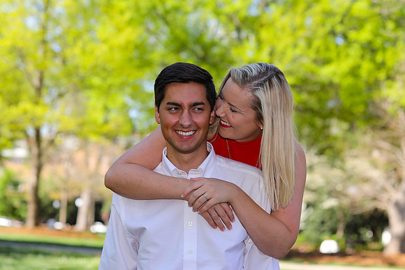 Thomas and Caitlyn's Engagement & Graduation Photos