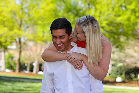 Thomas and Caitlyn's Engagement & Graduation Photos