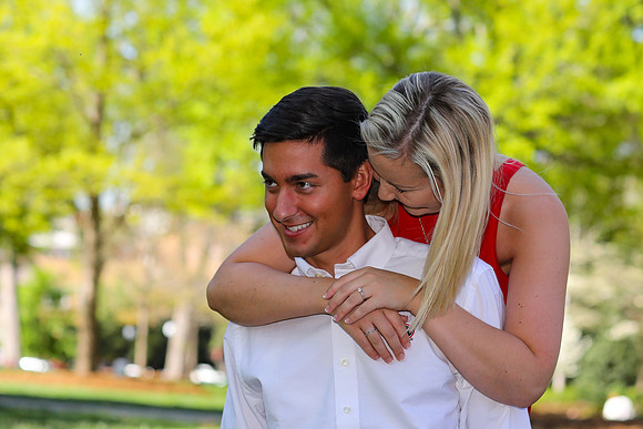 Thomas and Caitlyn's Engagement & Graduation Photos