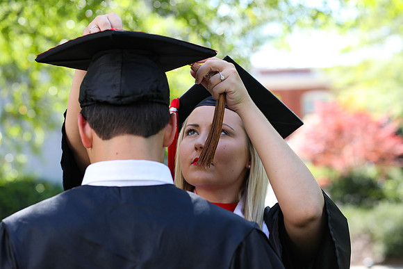 Thomas and Caitlyn's Engagement & Graduation Photos