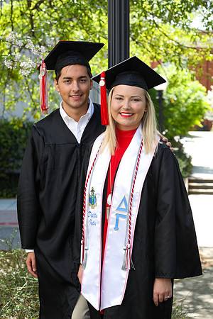 Thomas and Caitlyn's Engagement & Graduation Photos
