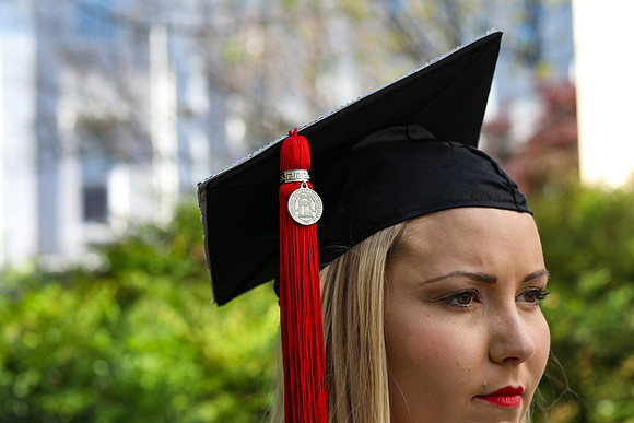 Thomas and Caitlyn's Engagement & Graduation Photos
