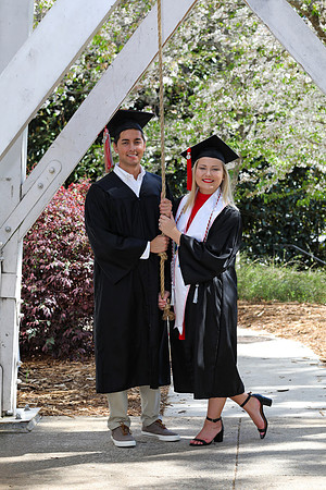 Thomas and Caitlyn's Engagement & Graduation Photos
