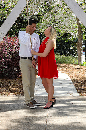 Thomas and Caitlyn's Engagement & Graduation Photos