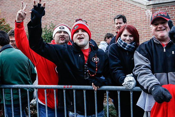 Georgia vs Auburn 2014