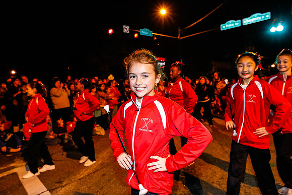 Athens Downtown Parade of Lights 2014