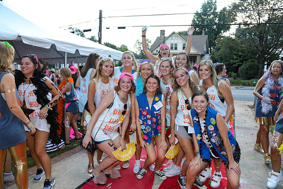 Phi Mu Bid Day 2017