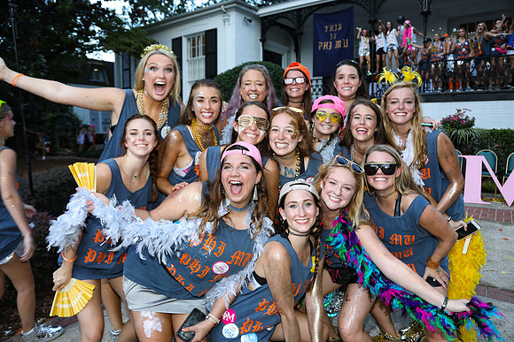 Phi Mu Bid Day 2017