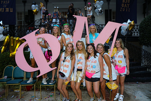 Phi Mu Bid Day 2017