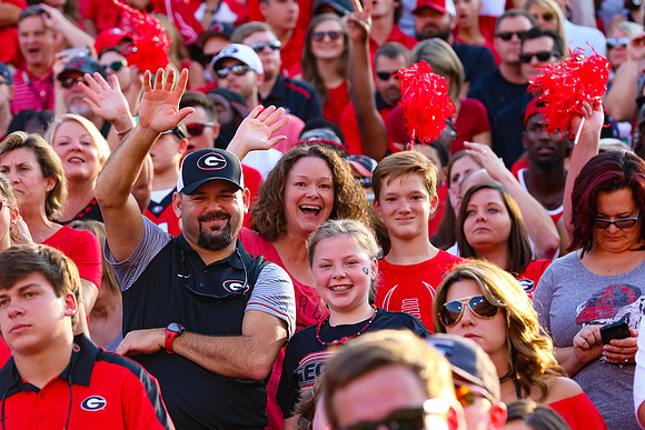 Georgia vs App. State 2017 by Blane Marable Photography