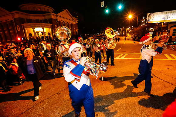 Athens Downtown Parade of Lights 2014