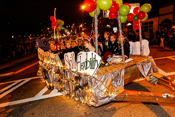 Athens Downtown Parade of Lights 2014