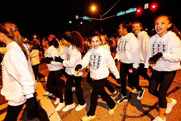 Athens Downtown Parade of Lights 2014