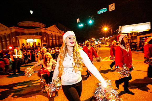 Athens Downtown Parade of Lights 2014
