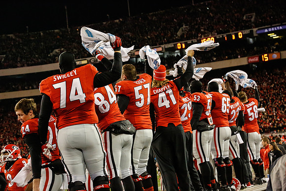 Georgia vs Auburn 2014