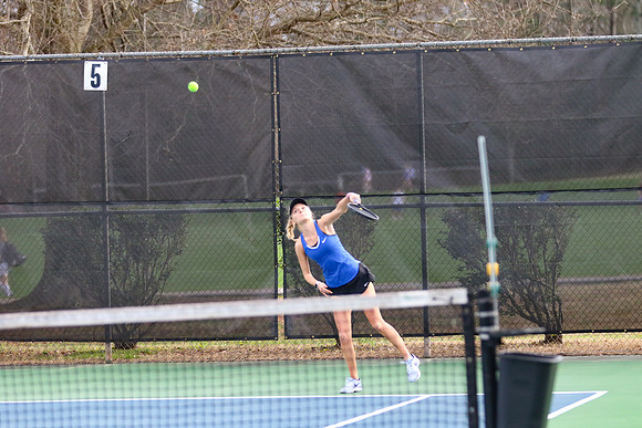 Oconee vs Athens Academy in Girls Varsity Tennis 2018