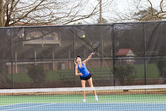 Oconee vs Athens Academy in Girls Varsity Tennis 2018