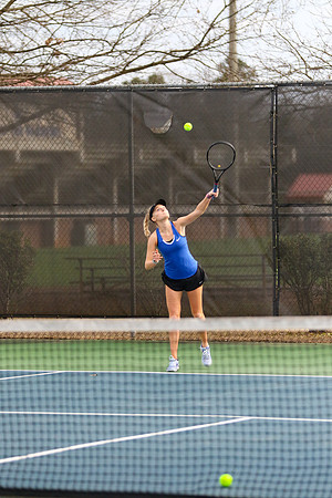 Oconee vs Athens Academy in Girls Varsity Tennis 2018
