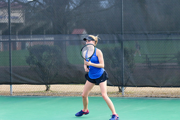 Oconee vs Athens Academy in Girls Varsity Tennis 2018