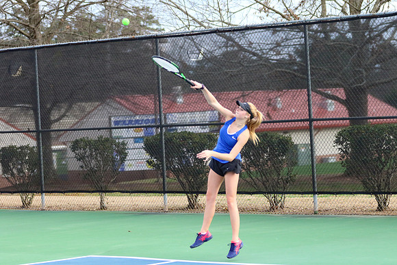 Oconee vs Athens Academy in Girls Varsity Tennis 2018