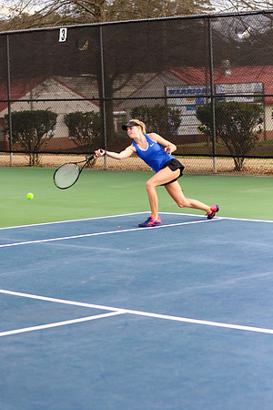 Oconee vs Athens Academy in Girls Varsity Tennis 2018