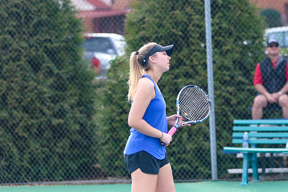 Oconee vs Athens Academy in Girls Varsity Tennis 2018