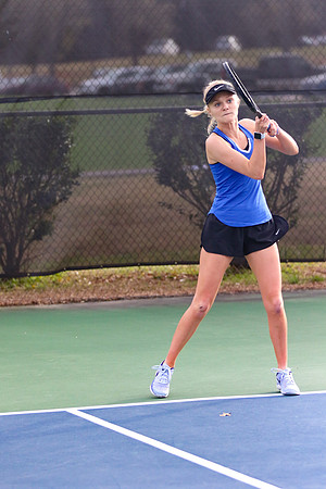 Oconee vs Athens Academy in Girls Varsity Tennis 2018