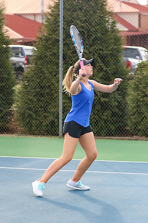 Oconee vs Athens Academy in Girls Varsity Tennis 2018