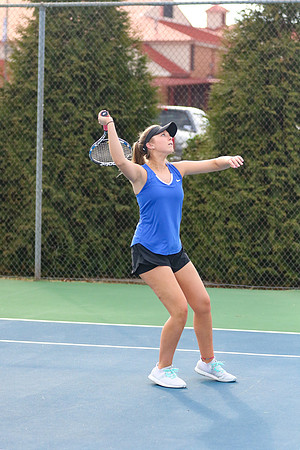 Oconee vs Athens Academy in Girls Varsity Tennis 2018