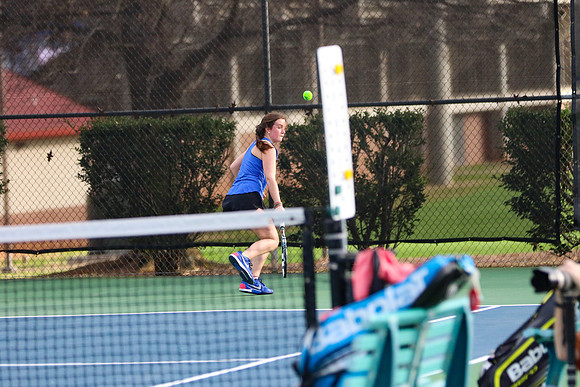 Oconee vs Athens Academy in Girls Varsity Tennis 2018