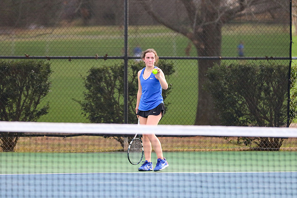 Oconee vs Athens Academy in Girls Varsity Tennis 2018