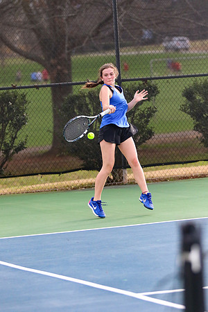Oconee vs Athens Academy in Girls Varsity Tennis 2018
