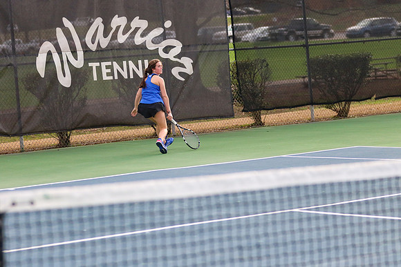 Oconee vs Athens Academy in Girls Varsity Tennis 2018