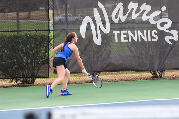 Oconee vs Athens Academy in Girls Varsity Tennis 2018