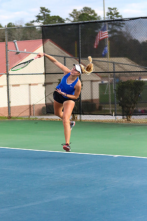 Oconee vs Athens Academy in Girls Varsity Tennis 2018