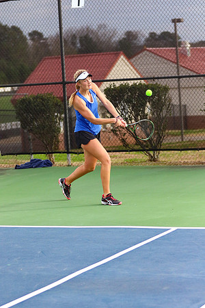 Oconee vs Athens Academy in Girls Varsity Tennis 2018