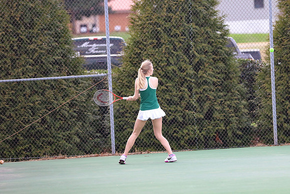 Oconee vs Athens Academy in Girls Varsity Tennis 2018