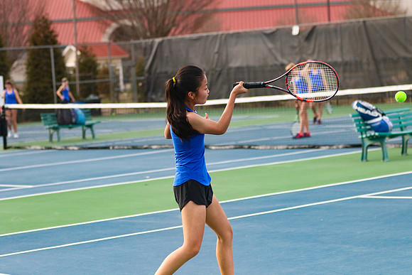 Oconee vs Athens Academy in Girls Varsity Tennis 2018