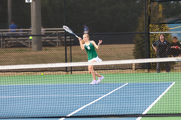 Oconee vs Athens Academy in Girls Varsity Tennis 2018