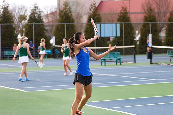 Oconee vs Athens Academy in Girls Varsity Tennis 2018