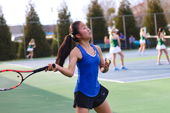 Oconee vs Athens Academy in Girls Varsity Tennis 2018